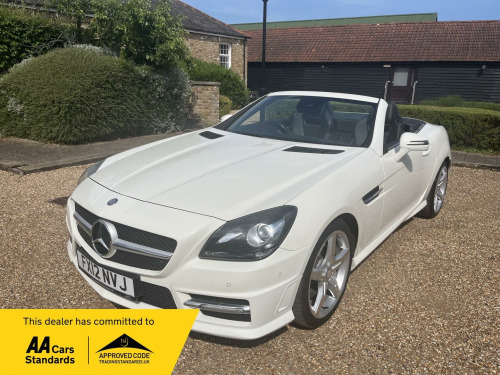 Mercedes-Benz SLK SLK250 1.8 SLK250 BlueEfficiency AMG Sport Edition 125 G-Tronic+ Euro 5 (s/s) 2dr