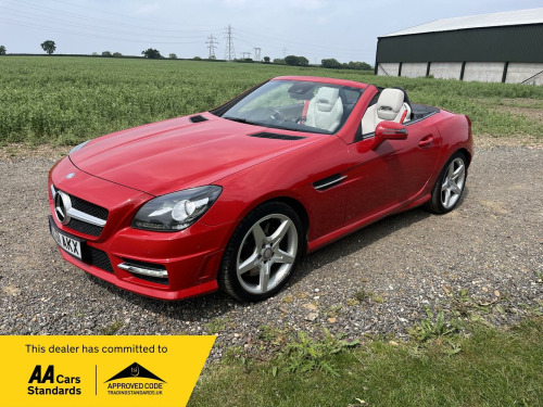 Mercedes-Benz SLK SLK200 1.8 SLK200 BlueEfficiency AMG Sport Edition 125 G-Tronic+ Euro 5 (s/s) 2dr