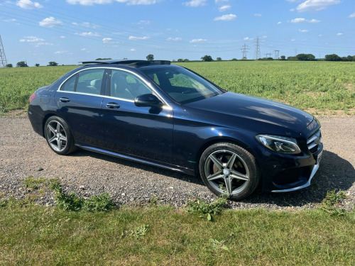 Mercedes-Benz C-Class C200 2.0 C200 AMG Line (Premium) G-Tronic+ Euro 6 (s/s) 4dr