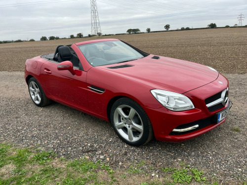 Mercedes-Benz SLK SLK200 1.8 SLK200 BlueEfficiency Edition 125 Convertible 2dr Petrol G-Tronic+ Euro