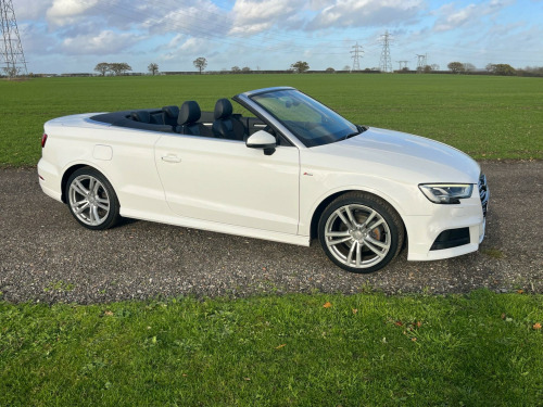 Audi A3 Cabriolet  1.4 TFSI CoD S line Convertible 2dr Petrol S Tronic Euro 6 (s/s) (150 ps) 