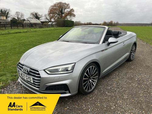 Audi A5  2.0 TDI S line Convertible 2dr Diesel S Tronic Euro 6 (s/s) (190 ps) 