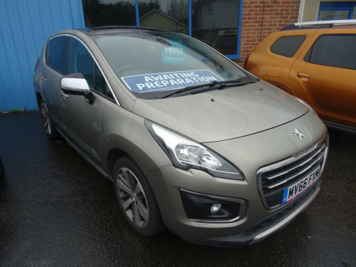 Peugeot 3008 Crossover  1.6 BLUE HDI S/S ALLURE 5d 120 BHP Great spec