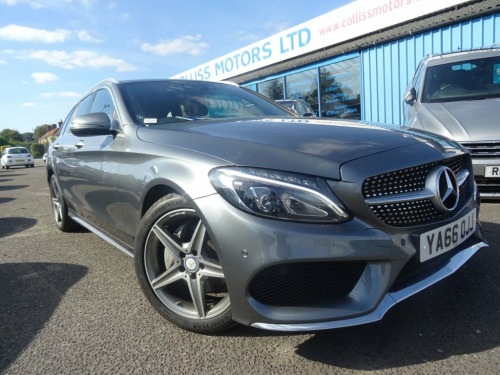 Mercedes-Benz C-Class C220 2.1 C220 D AMG LINE PREMIUM PLUS 5d 170 BHP GREAT 