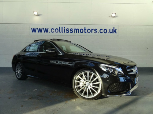 Mercedes-Benz C-Class C220 2.1 C220 BlueTEC AMG Line Saloon 4dr Diesel G-Tron