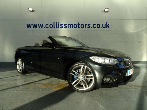 BMW 2 Series  2.0 220d M Sport Convertible 2dr Diesel Auto Euro 