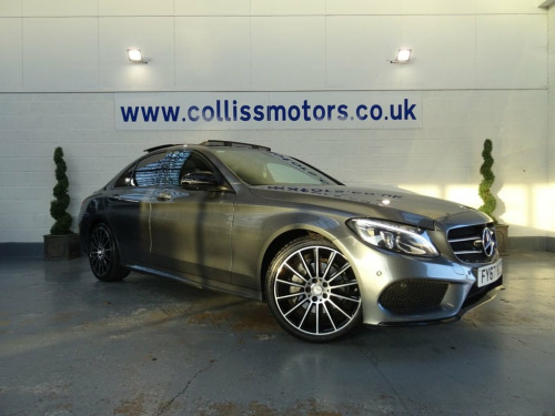 Mercedes-Benz C-Class  2.1 C220d AMG Line (Premium) Saloon 4dr Diesel G-T