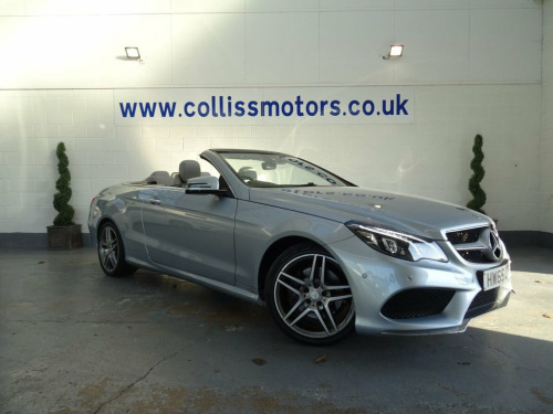 Mercedes-Benz E-Class E220 2.1 E220 BlueTEC AMG Line (Premium) Cabriolet 2dr 