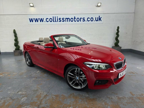 BMW 2 Series  2.0 220i M Sport Convertible 2dr Petrol Auto Euro 