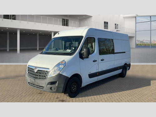 Vauxhall Movano  Window Van LCV 9 Seats  A/C L3 Crewcab 