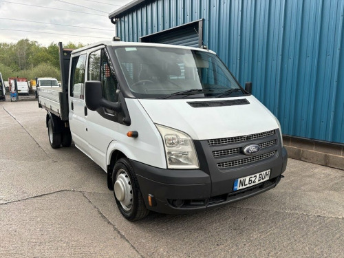 Ford Transit  2.2 350 DRW Double/Crew Cab Tipper 99 BHP