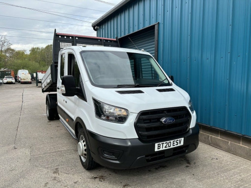 Ford Transit  2.0 350 LEADER ECOBLUE DRW Crew/Double Cab Tipper 