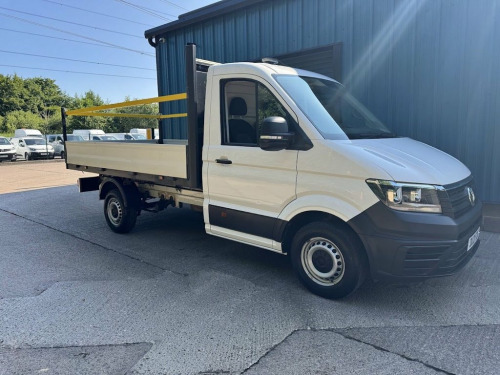 Volkswagen Crafter   TDI CR35 DROPSIDE, 2.0, FWD, MWB, 140PS (DU21 FZA