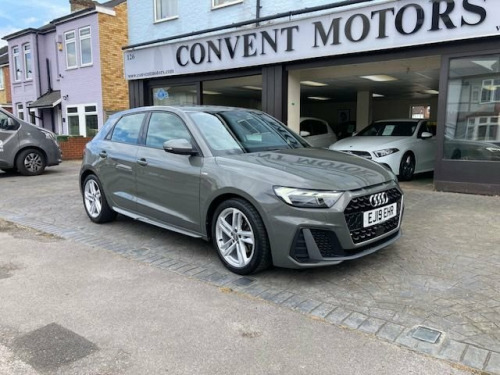 Audi A1  1.0 SPORTBACK TFSI S LINE 5d 114 BHP 1/2 LEATHER S