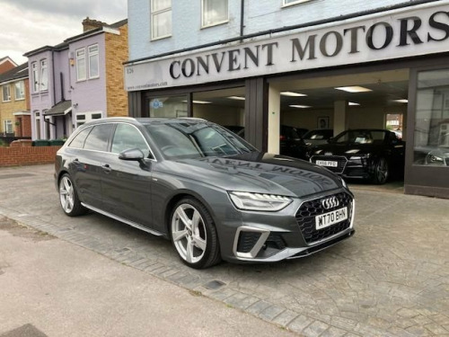 Audi A4  2.0 AVANT TFSI S LINE MHEV 5d 148 BHP NAV, APPLE C