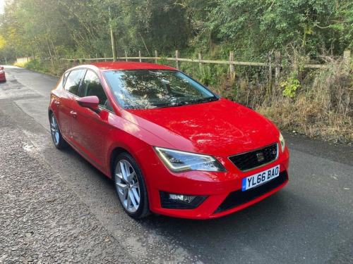 SEAT Leon  1.4 ECOTSI FR TECHNOLOGY 5d 150 BHP HALF LEATHER+P