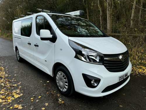 Vauxhall Vivaro  1.6 CDTi 2900 Sportive Crew Van Double Cab 5dr Die