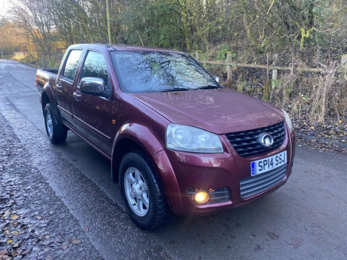 Great Wall Steed  2.0 TD S Pickup 4dr Diesel Manual 4X4 (220 g/km, 1