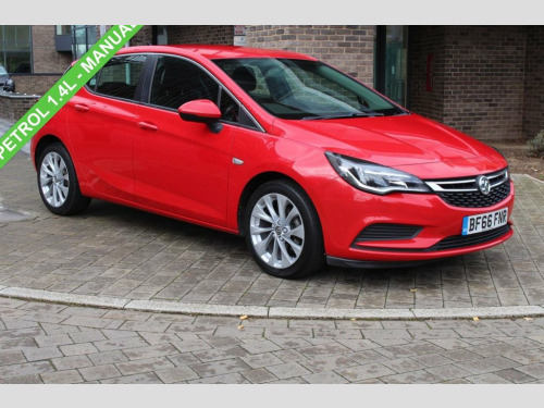 Vauxhall Astra  1.4 TECH LINE 5d 123 BHP