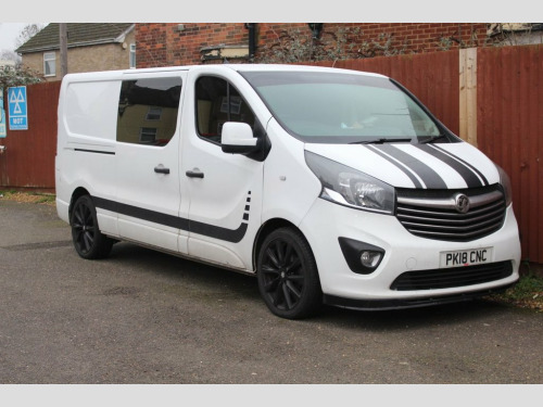 Vauxhall Vivaro  1.6 CDTi 2900 BiTurbo ecoTEC Sportive Crew Van Dou 