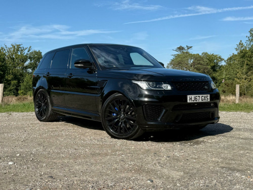 Land Rover Range Rover Sport  5.0 V8 SVR Auto 4WD Euro 6 (s/s) 5dr