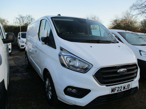 Ford Transit Custom  2.0 Transit Custom Limited Van 300 L2 2.0L EcoBlue 130PS FWD 6 Speed Manual