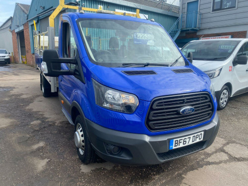 Ford Transit  2.0 350 EcoBlue DROPSIDE, XLWB, EURO 6, TAIL LIFT - ONE OWNER