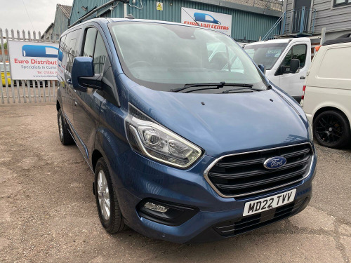 Ford Transit  2.0 Transit Custom Limited DCiV 300 L1 2.0L EcoBlue 130PS FWD 6 Speed Manua