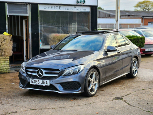 Mercedes-Benz C-Class  2.1 C220d AMG Line (Premium) 7G-Tronic+ Euro 6 (s/s) 4dr