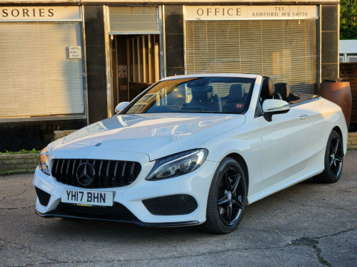 Mercedes-Benz C-Class C200 2.0 C200 AMG Line Cabriolet G-Tronic+ Euro 6 (s/s) 2dr