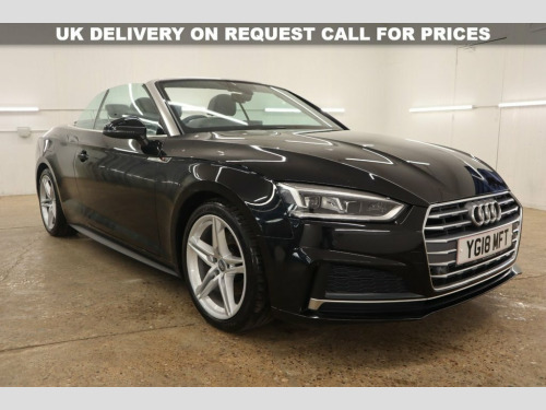 Audi A5  2.0 TFSI S line Convertible 2dr Petrol Manual Euro