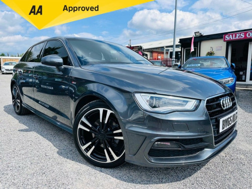 Audi A3  1.4 TFSI S LINE 5d 148 BHP