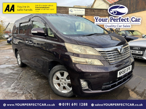 Toyota Vellfire  GH25 V6 AWD 