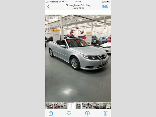 Saab 9-3  2.0 LINEAR SE T 2d 150 BHP TOTALLY IMMACULATE FOR 