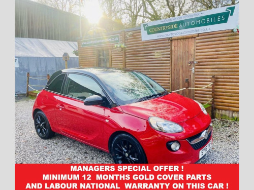 Vauxhall ADAM  1.2i JAM Hatchback 3dr Petrol Manual Euro 6 (70 ps 