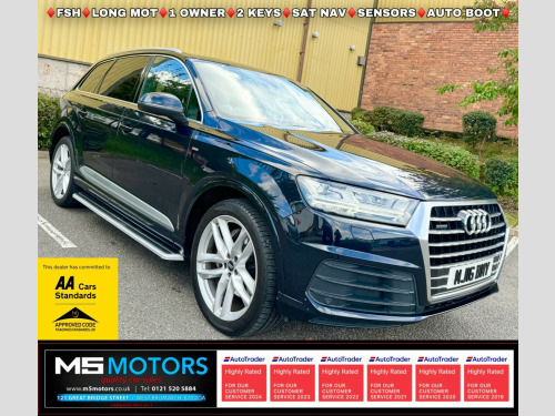 Audi Q7  3.0 TDI V6 S line Tiptronic quattro Euro 6 (s/s) 5dr