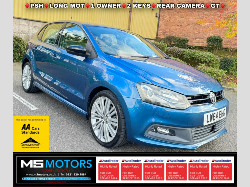 Volkswagen Polo  1.4 TSI ACT BlueGT DSG Euro 6 (s/s) 5dr