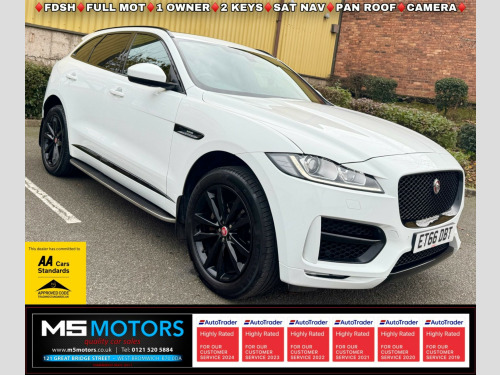 Jaguar F-PACE  2.0 D180 R-Sport Auto AWD Euro 6 (s/s) 5dr