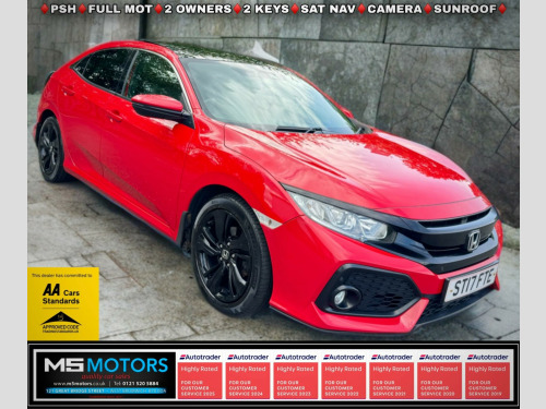 Honda Civic  1.0 VTEC Turbo EX Euro 6 (s/s) 5dr