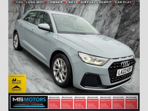 Audi A1  1.0 TFSI 30 Sport Sportback S Tronic Euro 6 (s/s) 5dr 