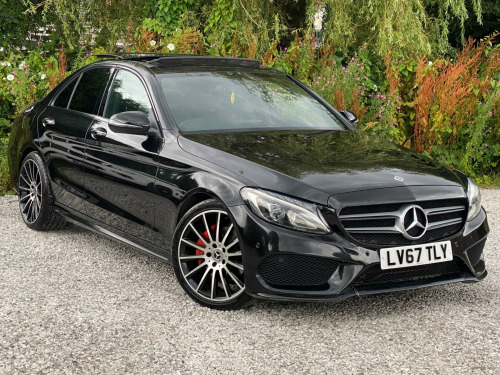 Mercedes-Benz C-Class  1.6 C200d AMG Line (Premium) G-Tronic+ Euro 6 (s/s) 4dr