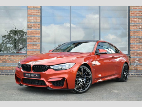BMW M4  3.0 M4 COMPETITION 2d 444 BHP FULL BMW HISTORY / S