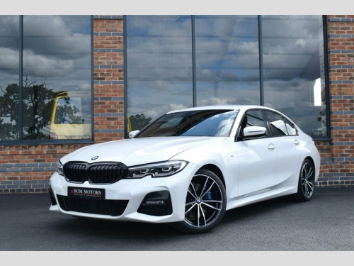 BMW 3 Series  2.0 320D M SPORT MHEV 4d 188 BHP MINERAL WHITE / C