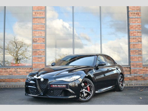 Alfa Romeo Giulia  2.9 V6 Bi-Turbo Quadrifoglio Saloon 4dr Petrol GPF