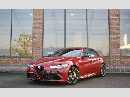 Alfa Romeo Giulia  2.9 V6 Bi-Turbo Quadrifoglio Saloon 4dr Petrol GPF 