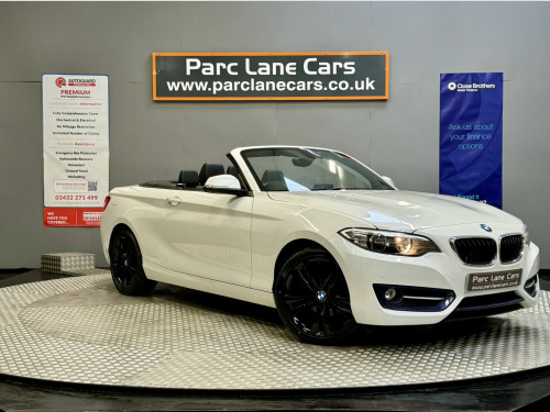 BMW 2 Series 218 218i Sport 2dr Convertible [Nav] ** BEAUTIFUL IN WHITE **