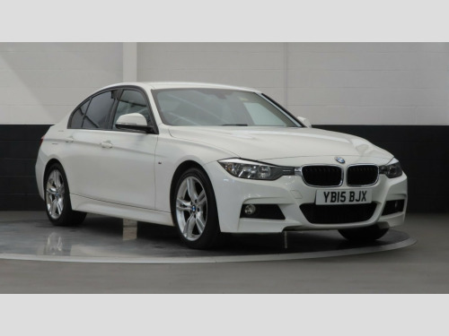 BMW 3 Series 318 318d M Sport 4dr [Business Media]  ** ALPINE WHITE **