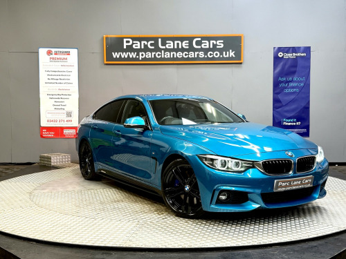 BMW 4 Series 430 430d M Sport 5dr Auto [Professional Media] ** SNAPPER ROCKS BLUE METALLIC *