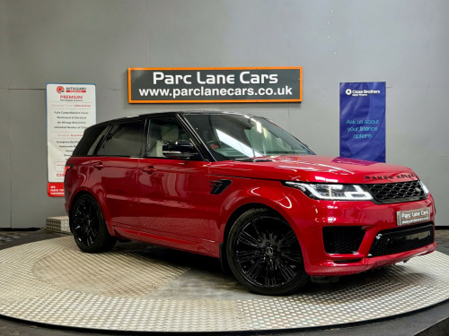 Land Rover Range Rover Sport 3.0 SDV6 HSE Dynamic 5dr Auto ** FIRENZE RED WITH IVORY LEATHER **