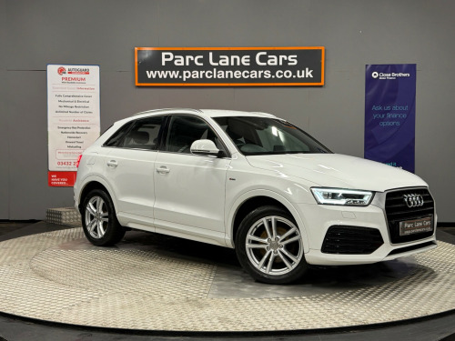 Audi Q3  2.0 TDI S line SUV 5dr Diesel Manual Euro 6 (s/s) (Nav) (150 ps)- LOW MILEA 